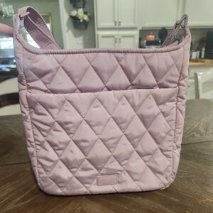 Vera Bradley Light Pink Quilted Crossbody Bag